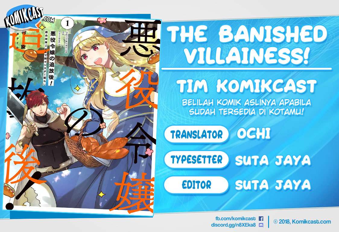 Baca Komik The Banished Villainess! Living the Leisurely Life of a Nun Making Revolutionary Church Food Chapter 3 Gambar 1