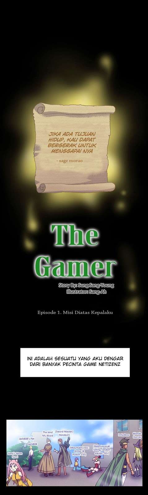 Baca Manhwa The Gamer Chapter 1 Gambar 2