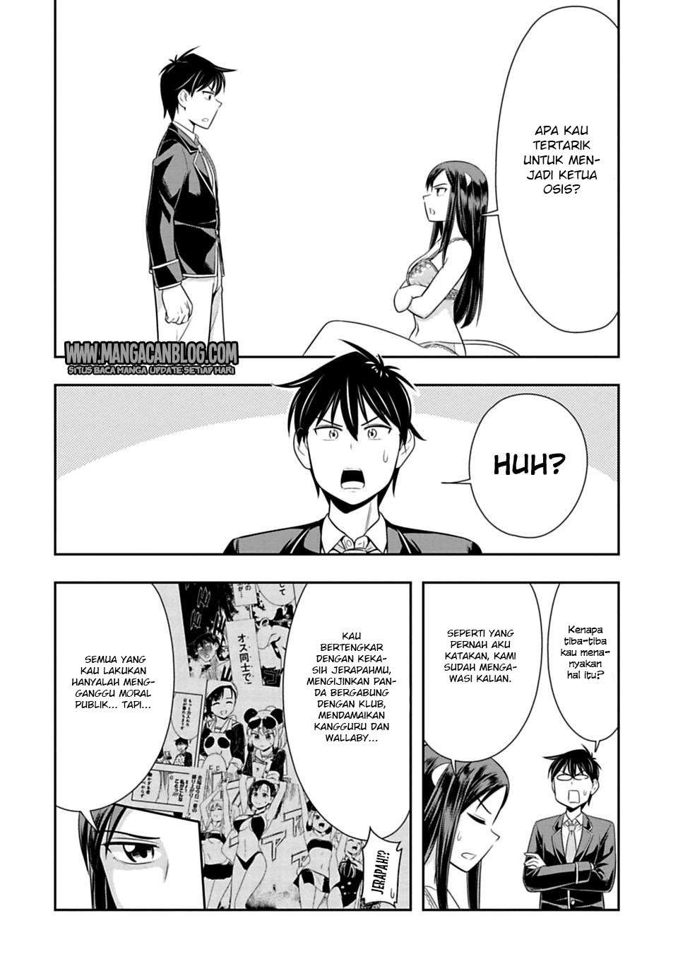 Murenase! Shiiton Gakuen Chapter 35 Gambar 8