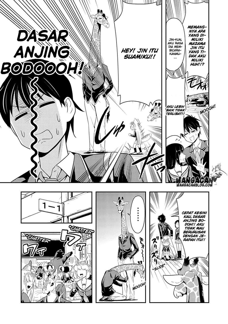 Murenase! Shiiton Gakuen Chapter 18 Gambar 7
