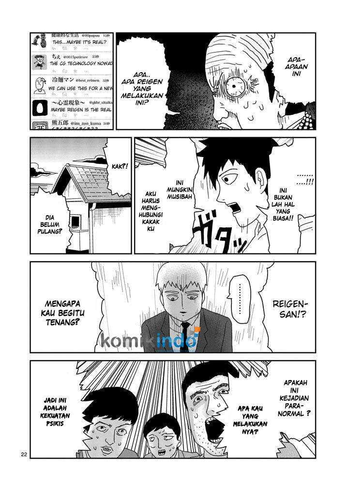 Mob Psycho 100 Chapter 73 Gambar 23