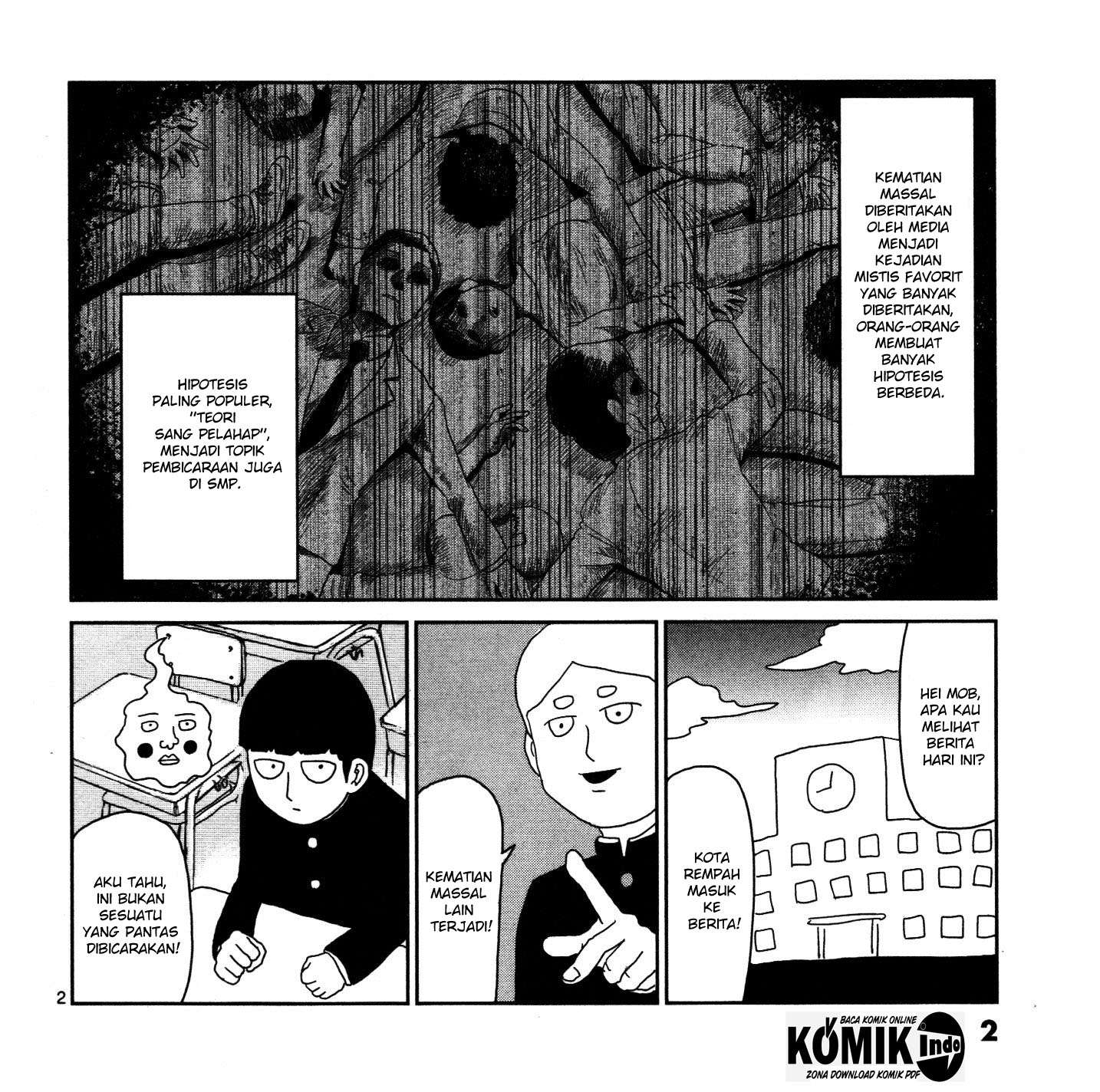 Mob Psycho 100 Chapter 67.2 Gambar 3