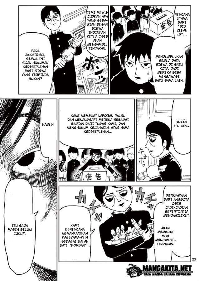 Mob Psycho 100 Chapter 23 Gambar 24