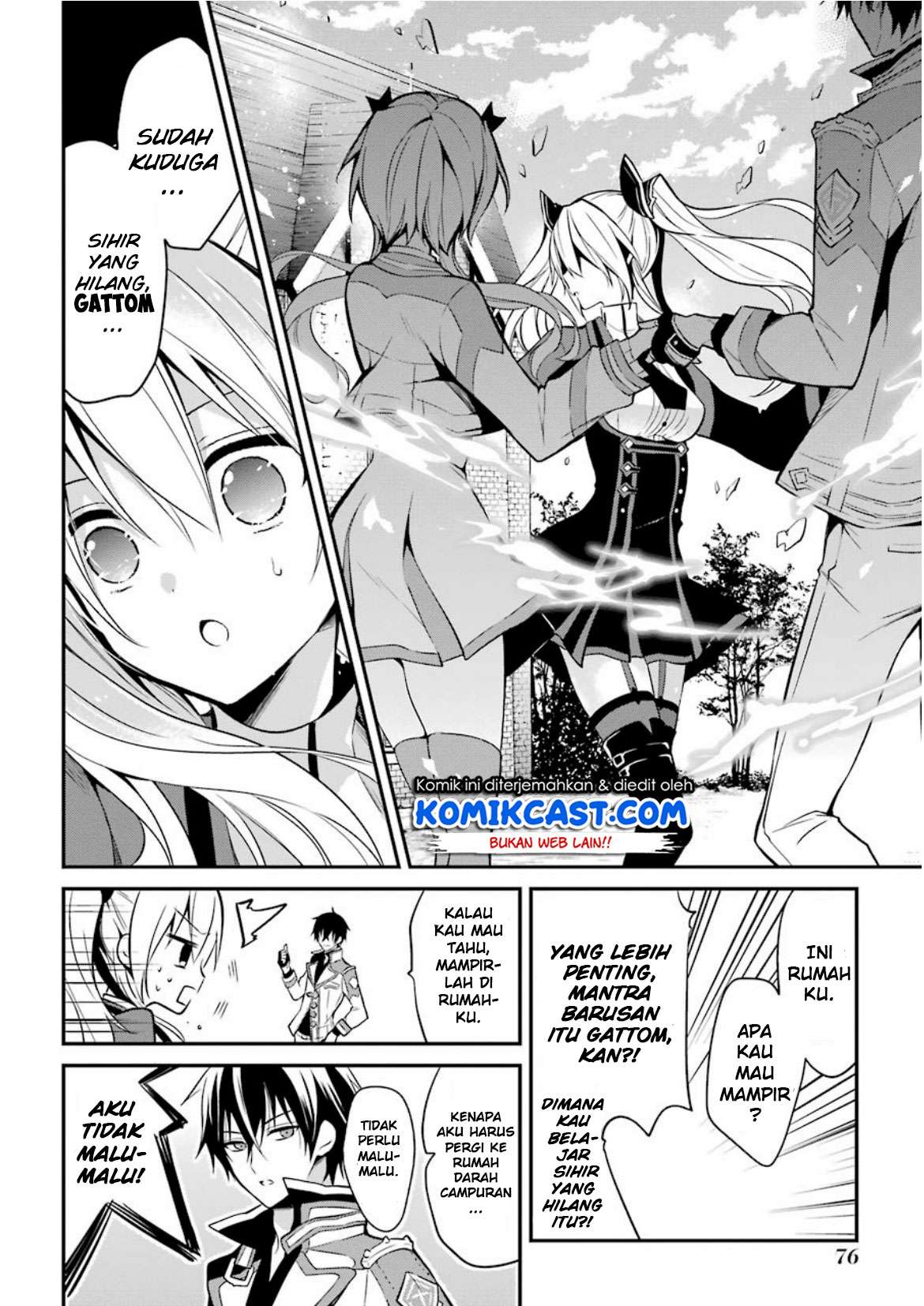 Maou Gakuin no Futekigousha Chapter 5 Gambar 34