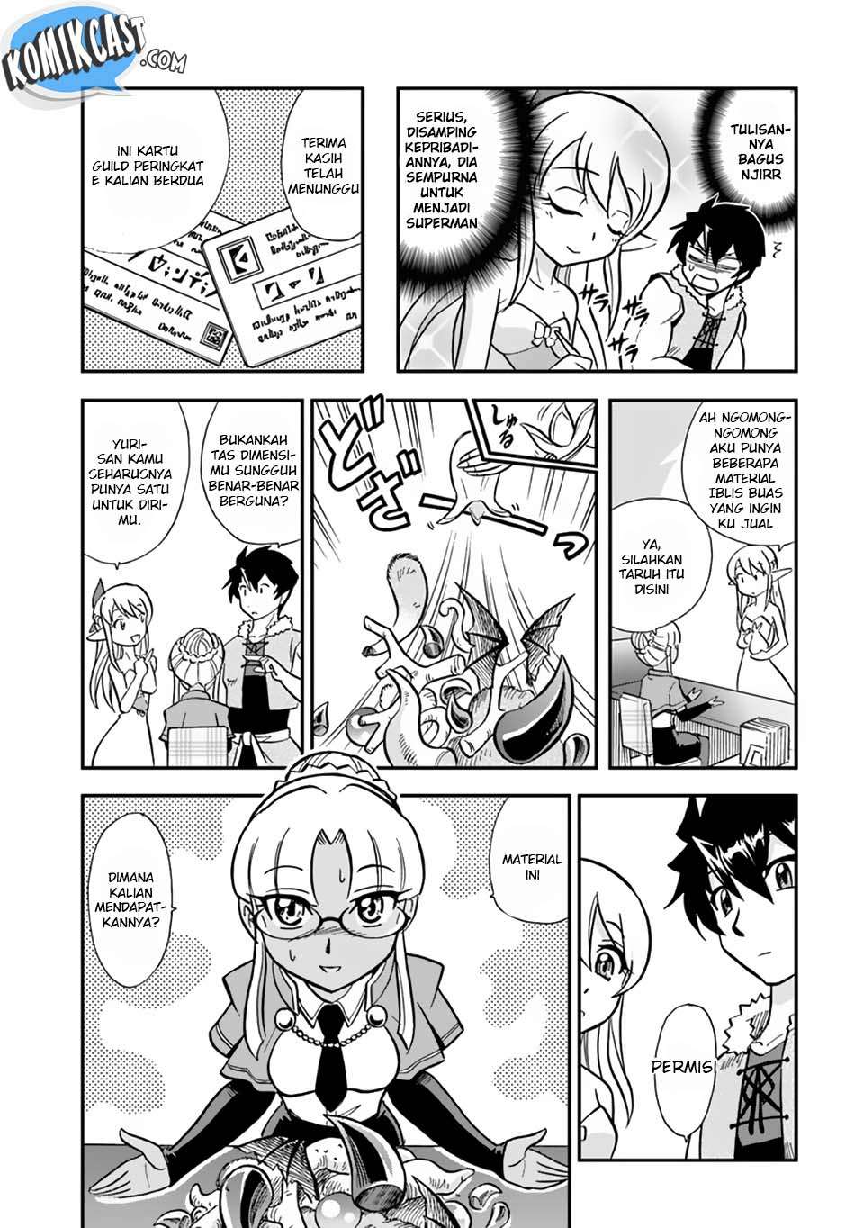 Mahou? Sonna Koto yori Kinniku da! Chapter 3 Gambar 11