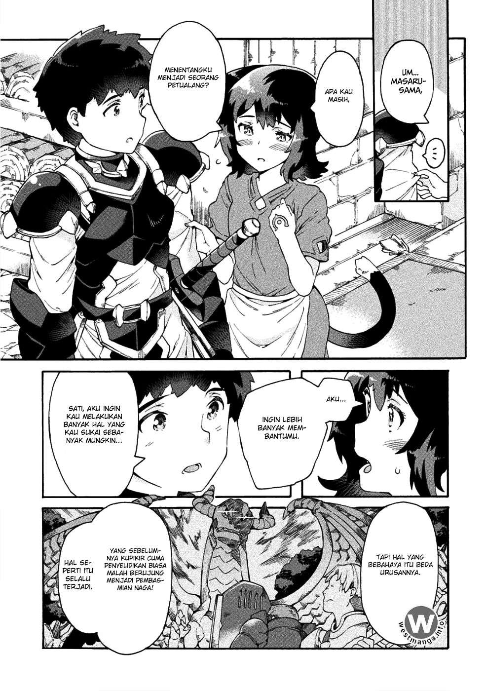 NEET dakedo Hello Work ni Ittara Isekai ni Tsuretekareta Chapter 13 Gambar 6