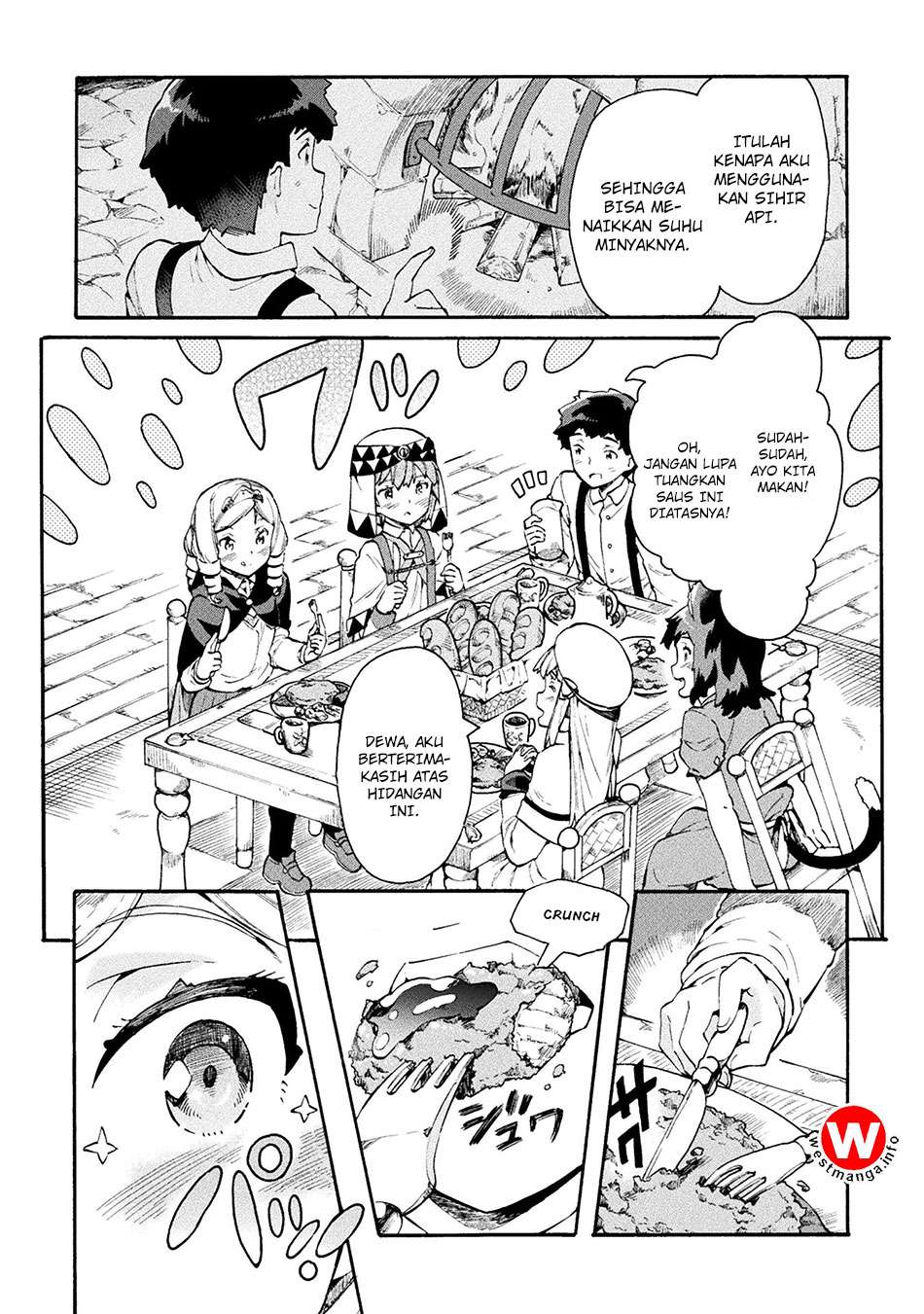 NEET dakedo Hello Work ni Ittara Isekai ni Tsuretekareta Chapter 12 Gambar 8