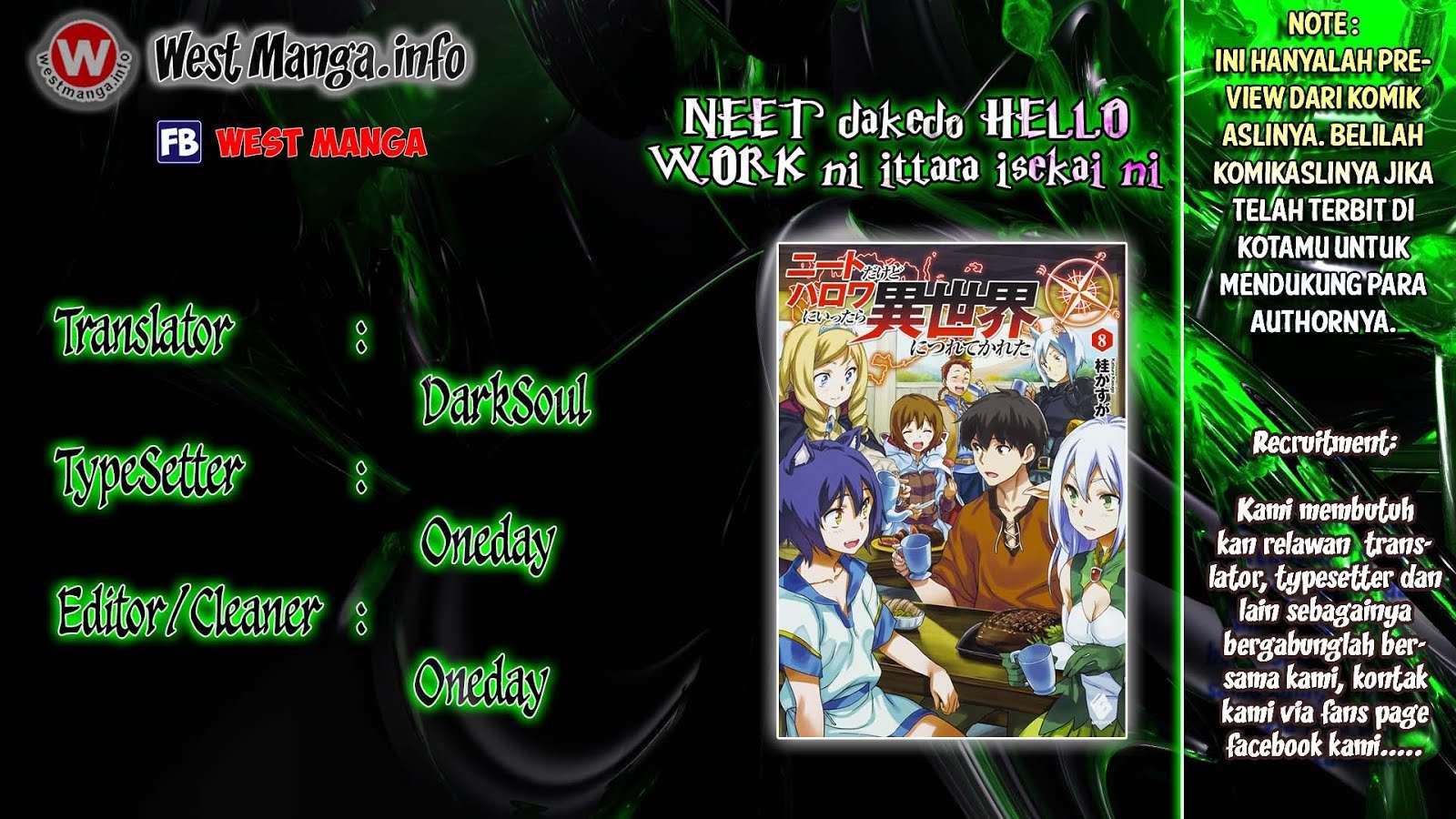 Baca Manga NEET dakedo Hello Work ni Ittara Isekai ni Tsuretekareta Chapter 2 Gambar 2