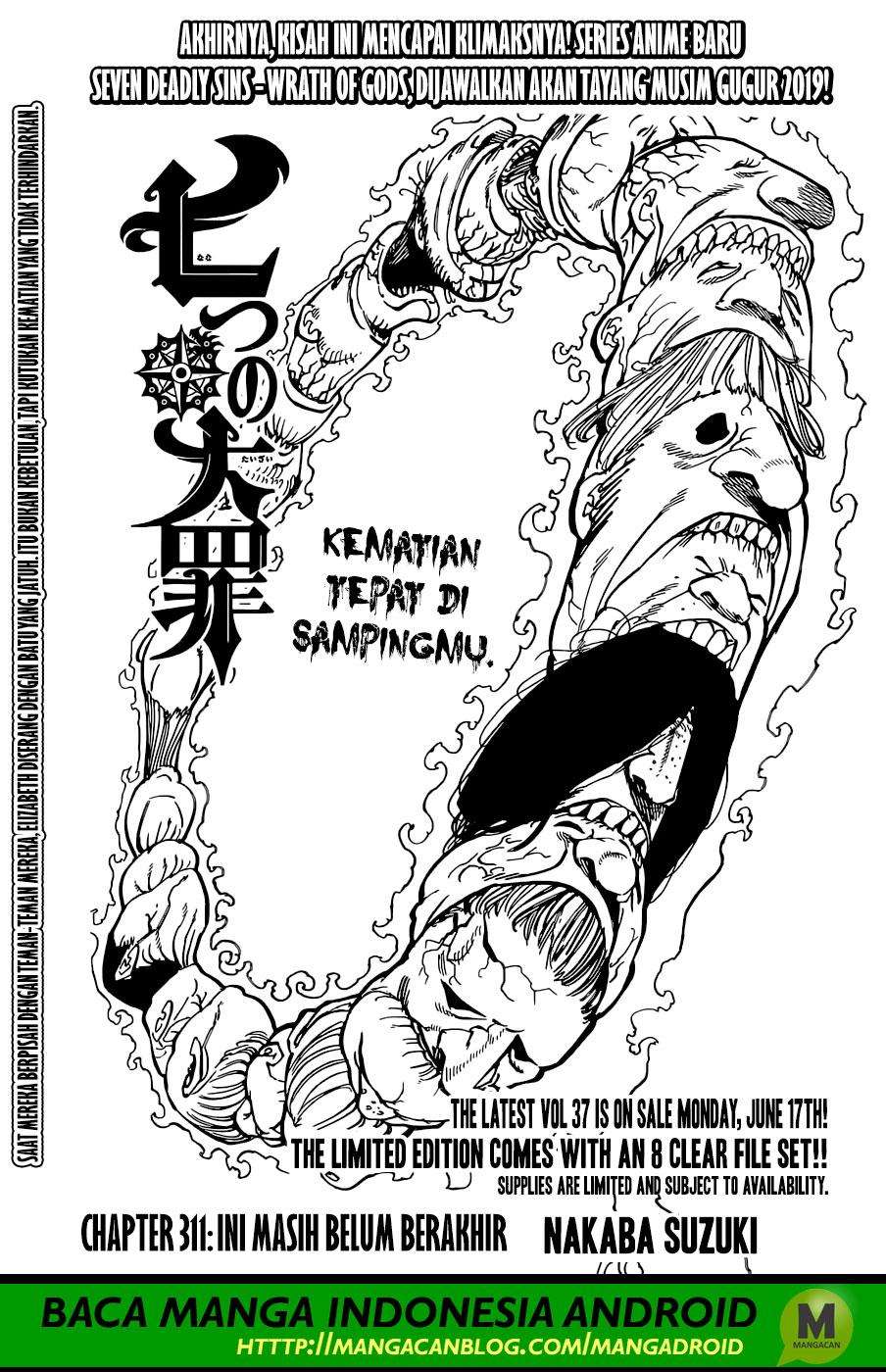 Nanatsu no Taizai Chapter 311 Gambar 3