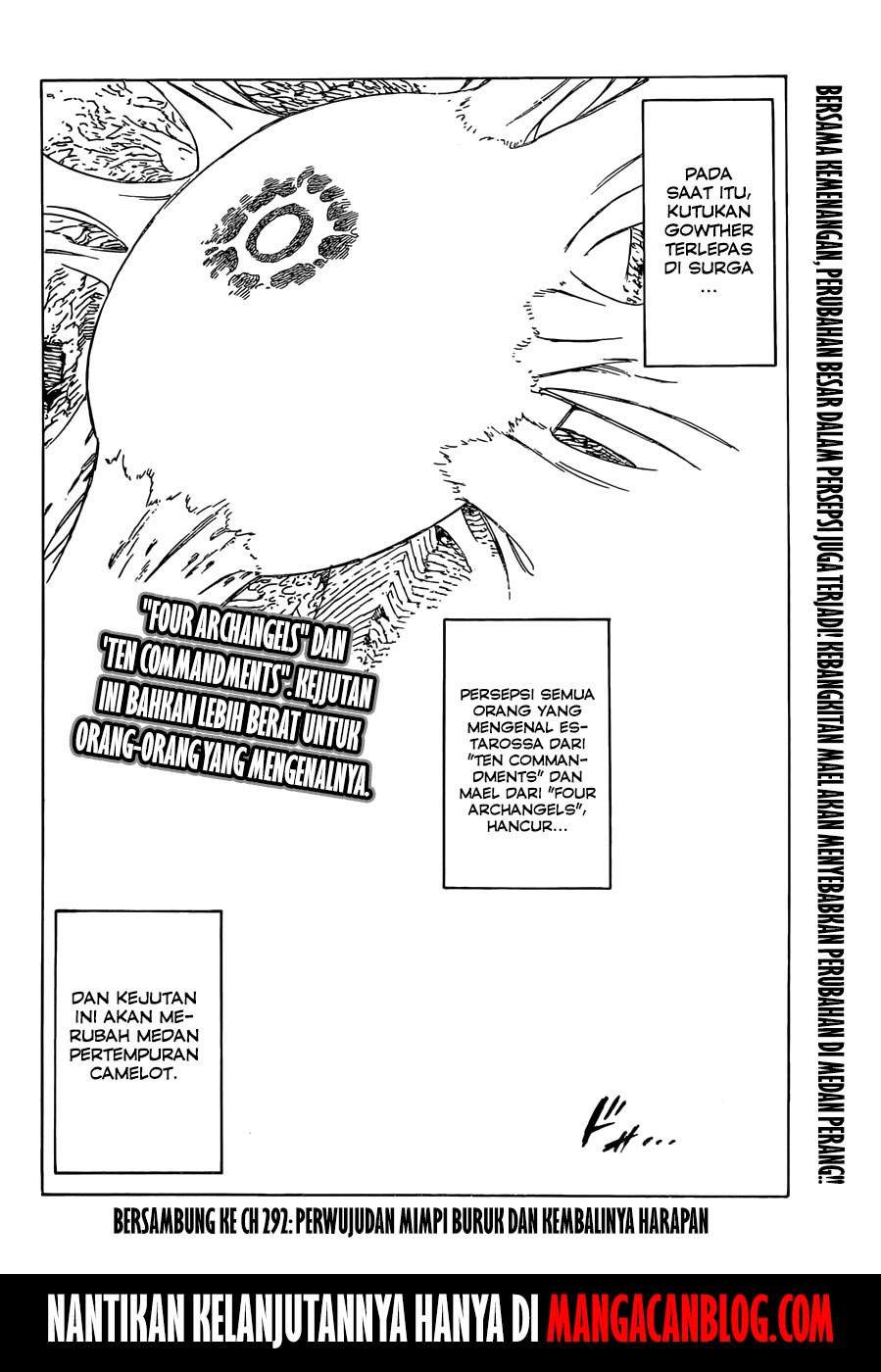 Nanatsu no Taizai Chapter 291 Gambar 19