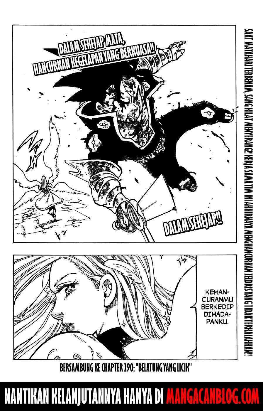 Nanatsu no Taizai Chapter 289 Gambar 19