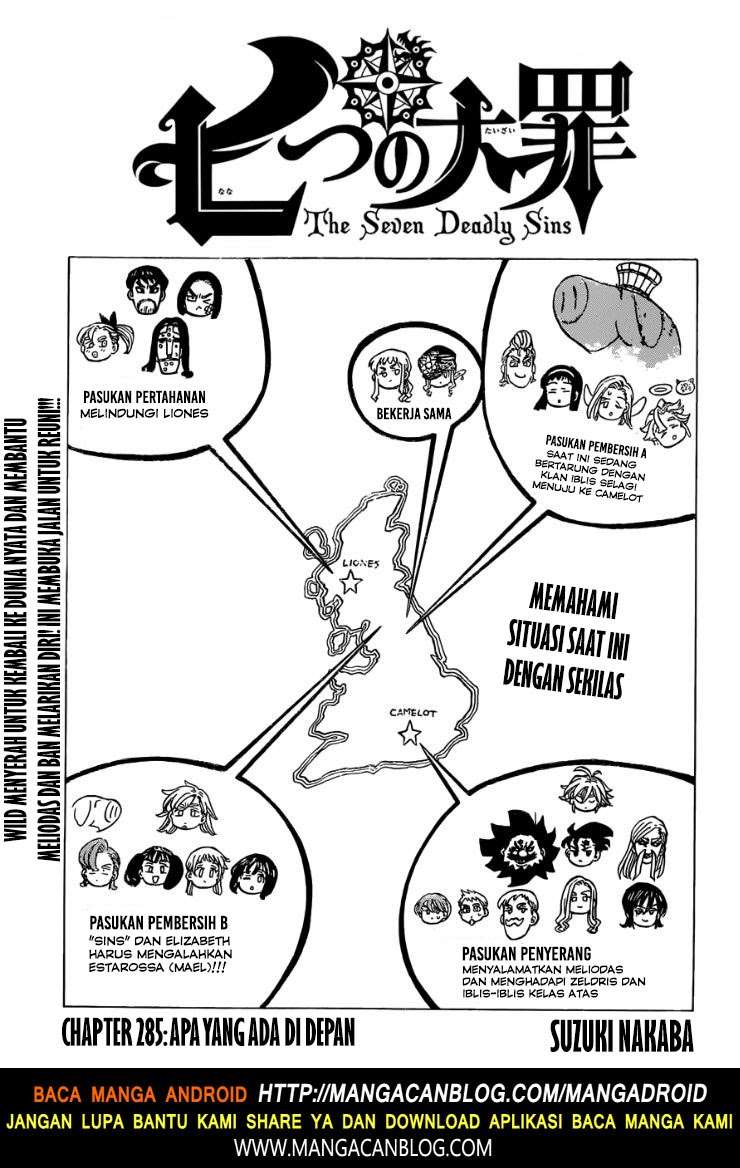 Baca Komik Nanatsu no Taizai Chapter 285 Gambar 1