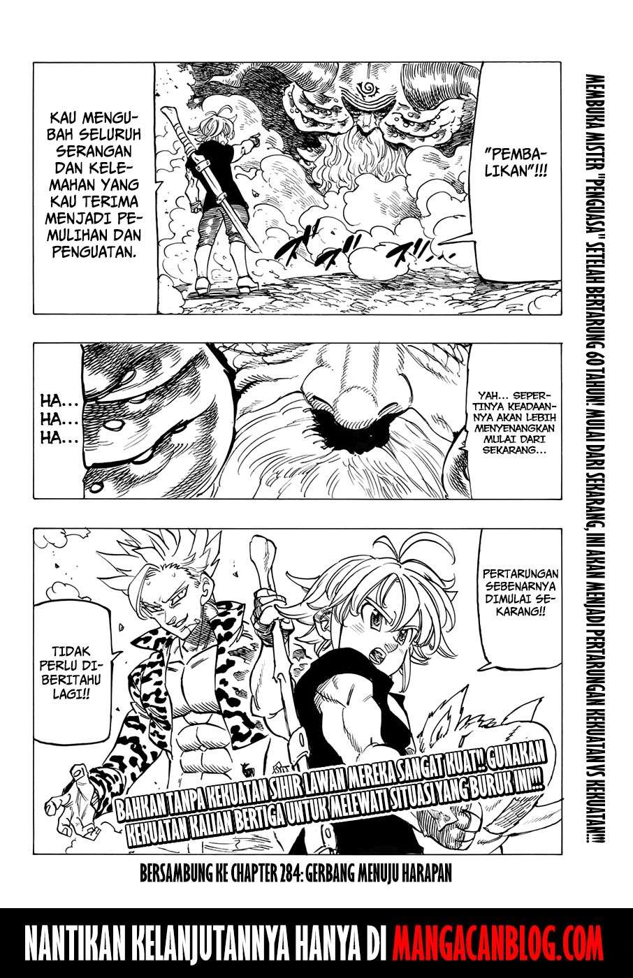 Nanatsu no Taizai Chapter 283 Gambar 19