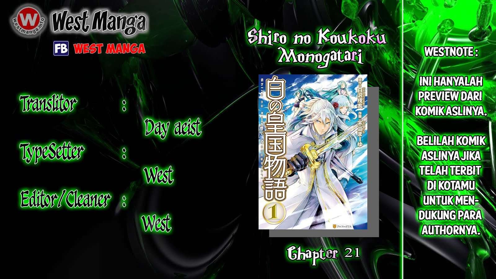 Baca Komik Shiro no Koukoku Monogatari Chapter 22 Gambar 1