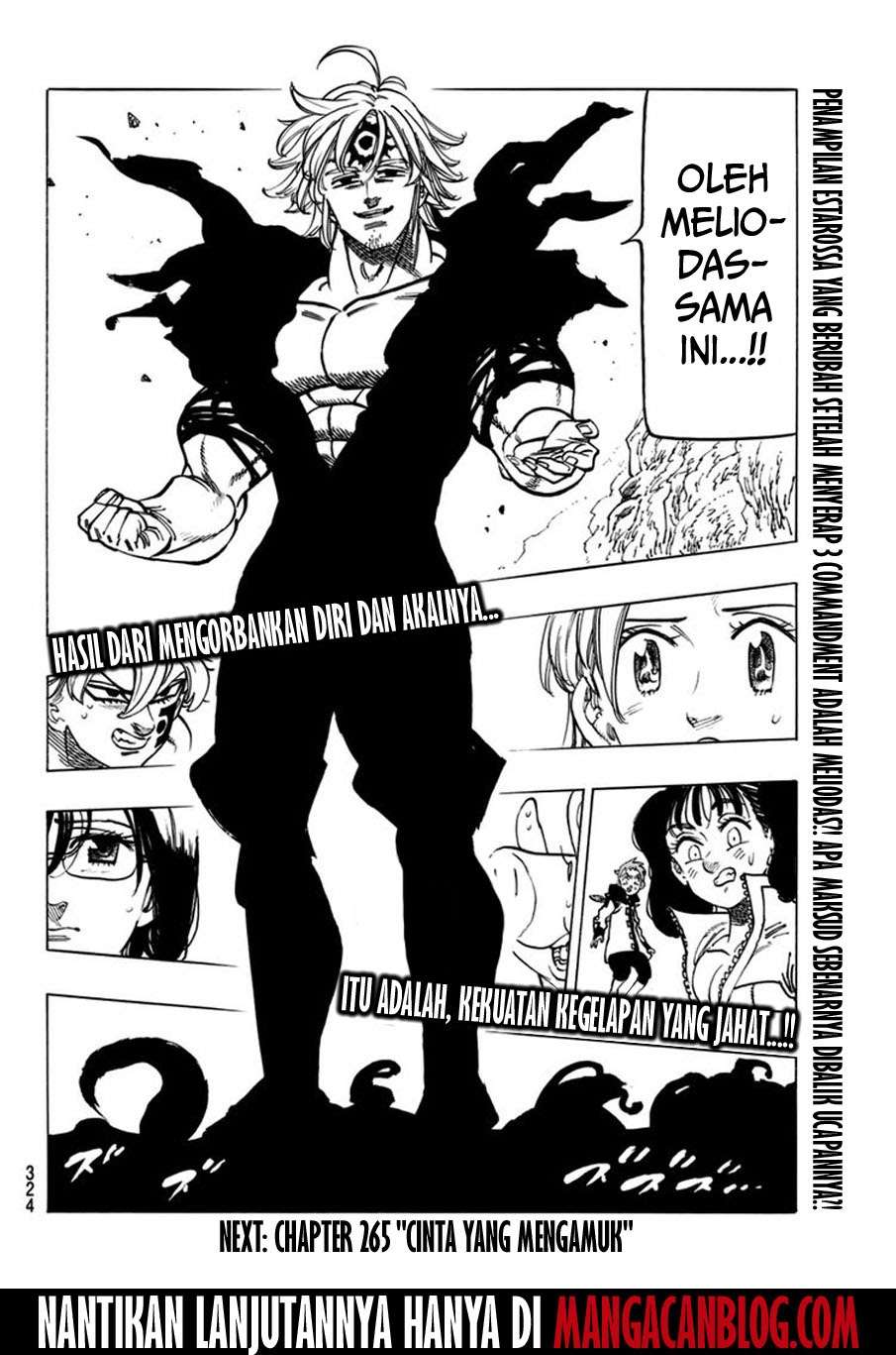 Nanatsu no Taizai Chapter 264 Gambar 20