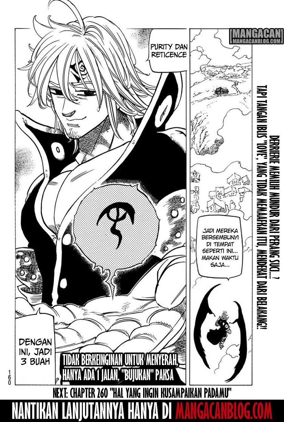 Nanatsu no Taizai Chapter 259 Gambar 19