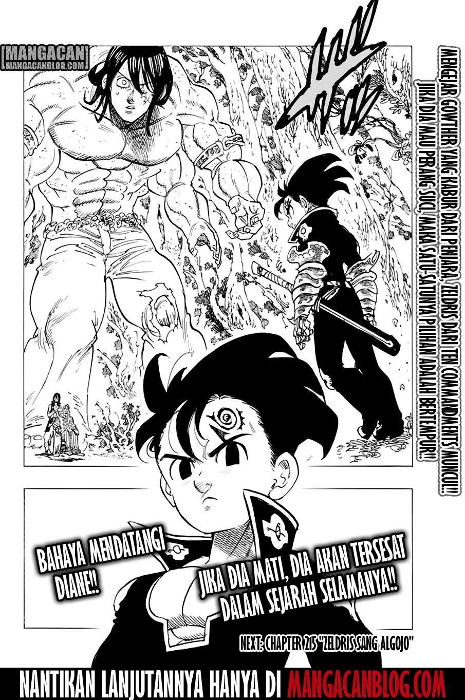 Nanatsu no Taizai Chapter 214 Gambar 19