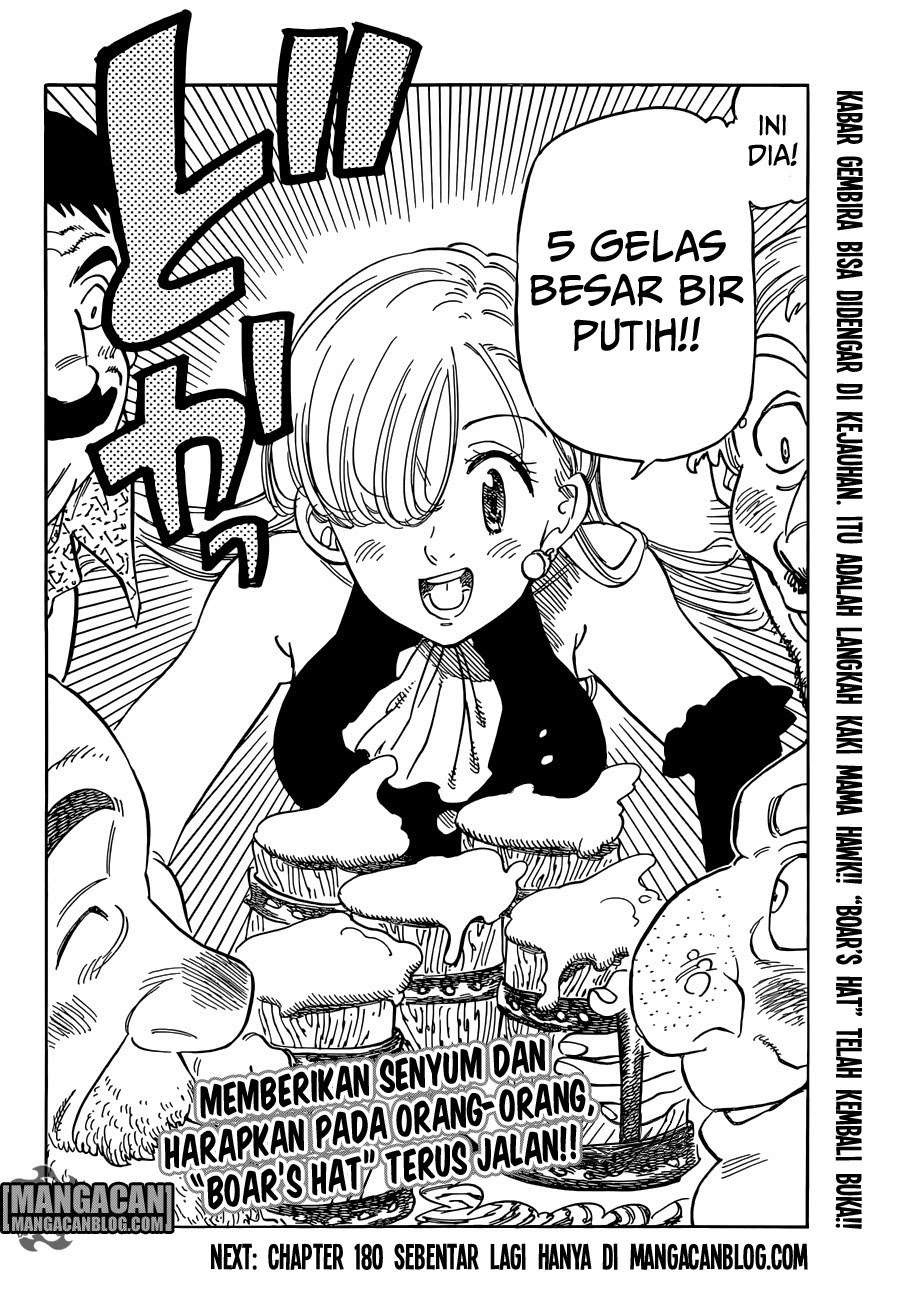 Nanatsu no Taizai Chapter 179 Gambar 18