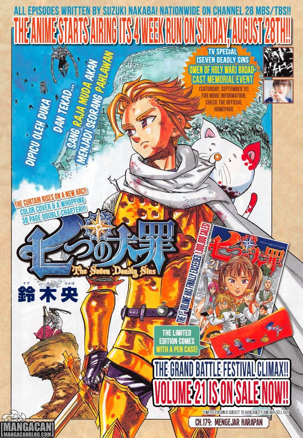 Baca Manga Nanatsu no Taizai Chapter 179 Gambar 2