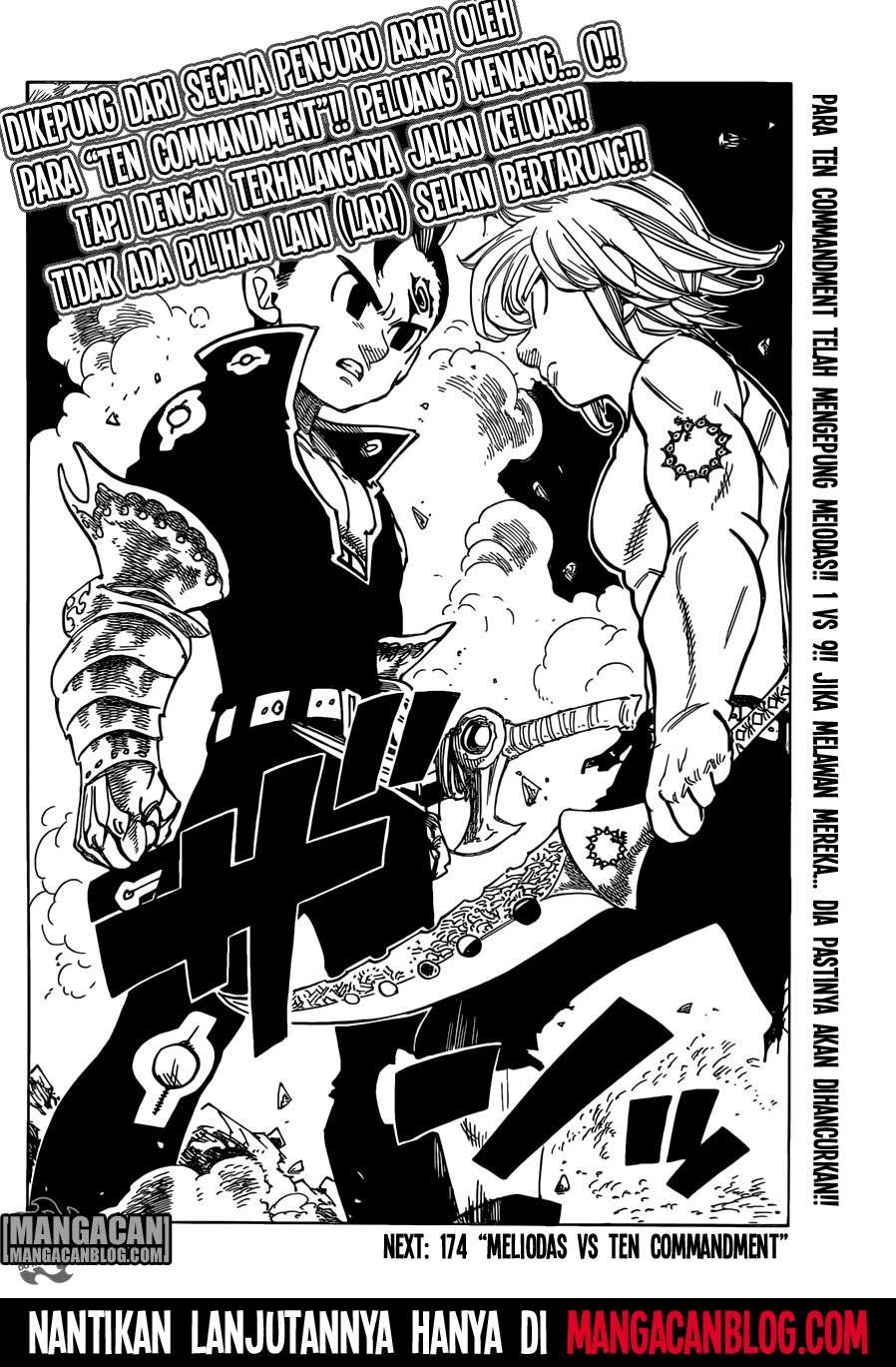 Nanatsu no Taizai Chapter 173 Gambar 19