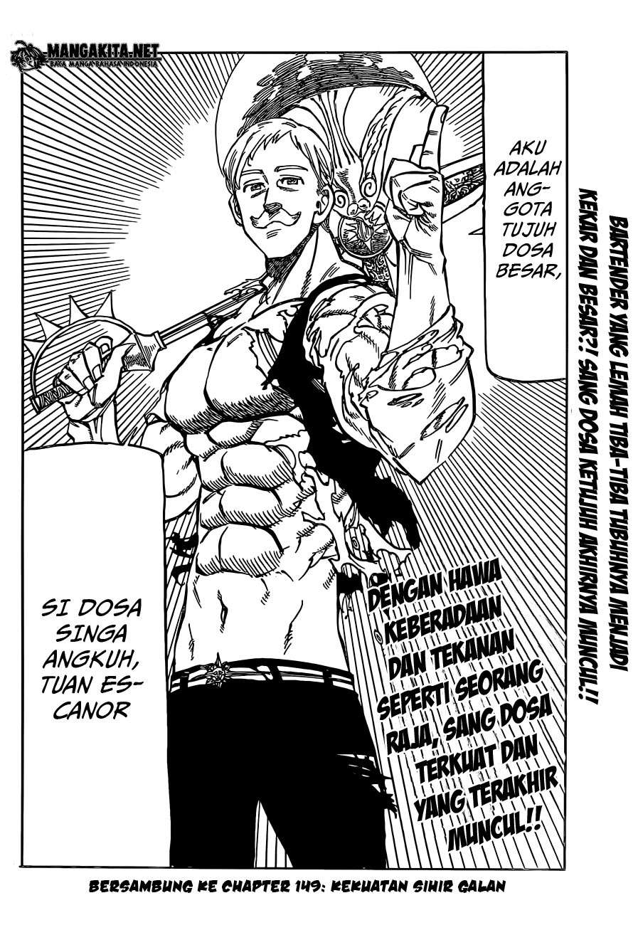 Nanatsu no Taizai Chapter 148 Gambar 23