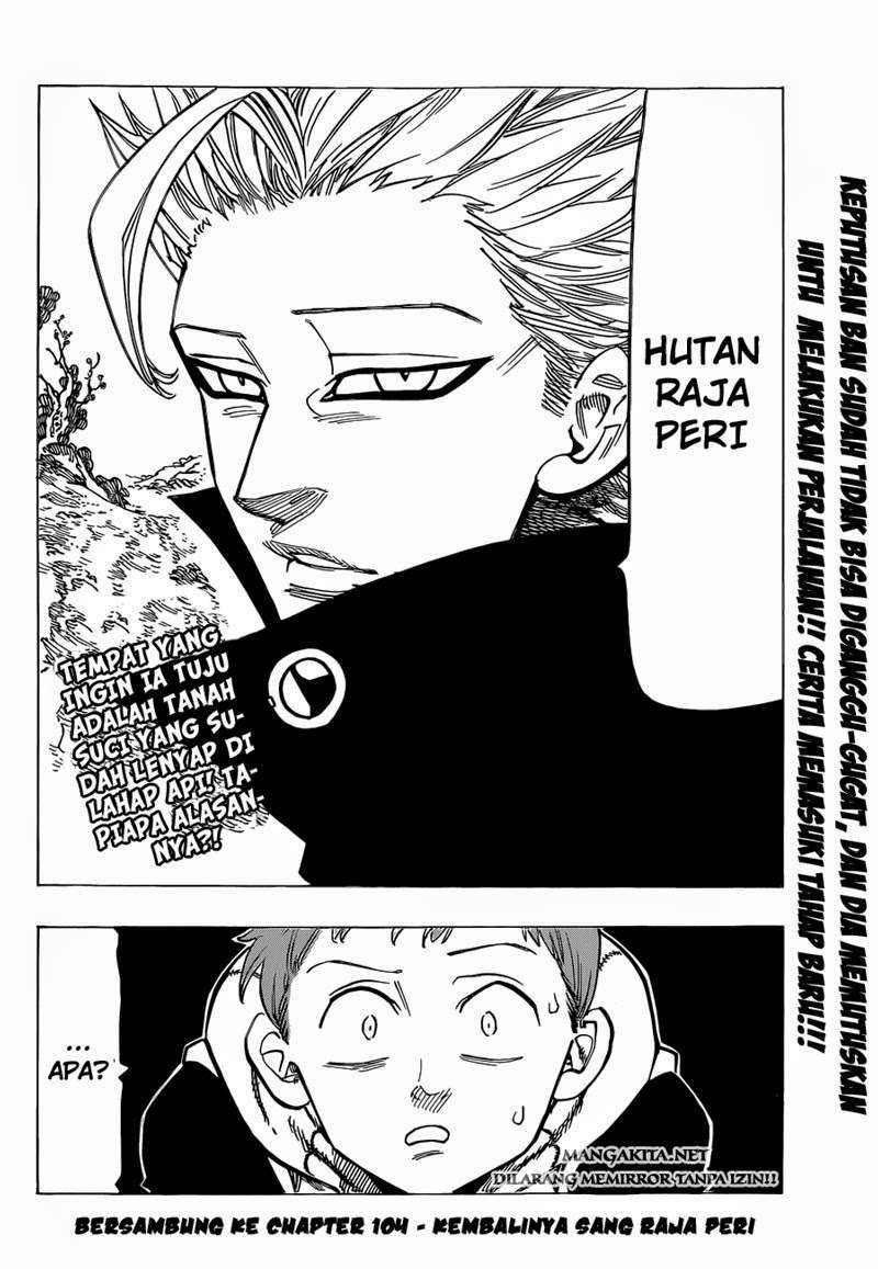 Nanatsu no Taizai Chapter 103 Gambar 17