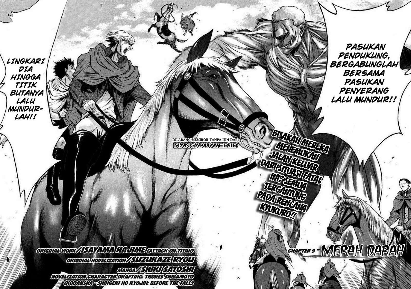 Shingeki no Kyojin – Before the Fall Chapter 9 Gambar 6