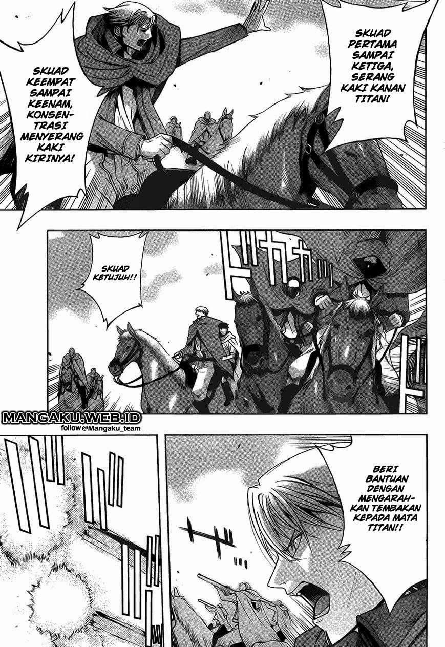 Shingeki no Kyojin – Before the Fall Chapter 8 Gambar 34