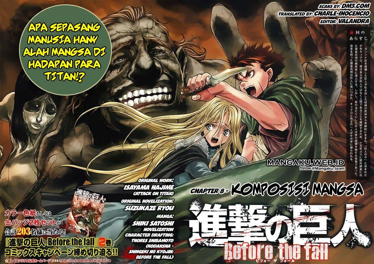 Shingeki no Kyojin – Before the Fall Chapter 8 Gambar 4