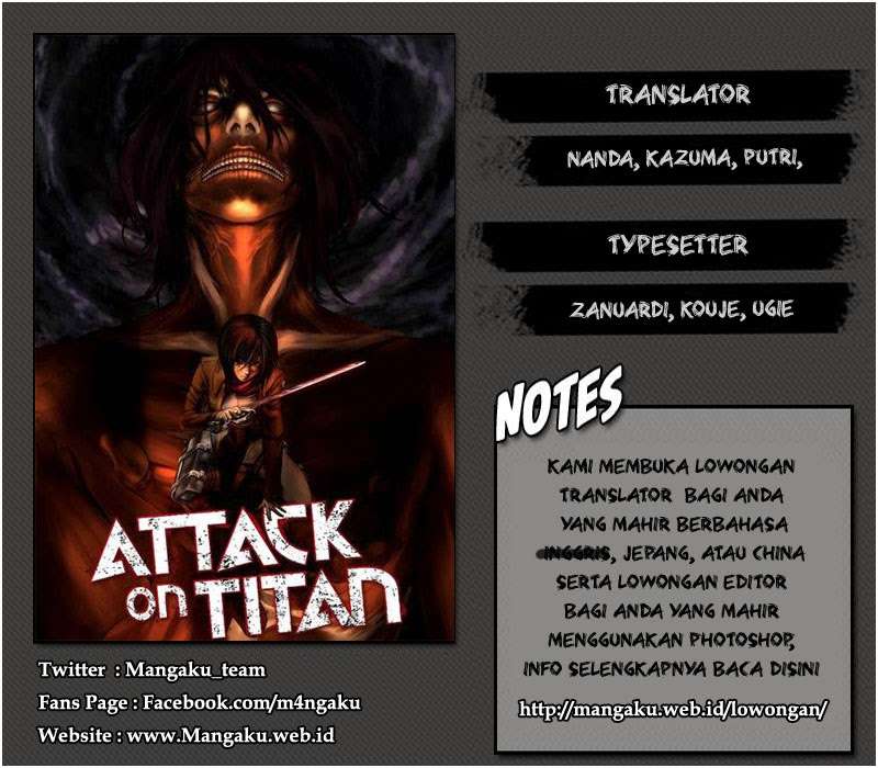 Baca Komik Shingeki no Kyojin – Before the Fall Chapter 3 Gambar 1