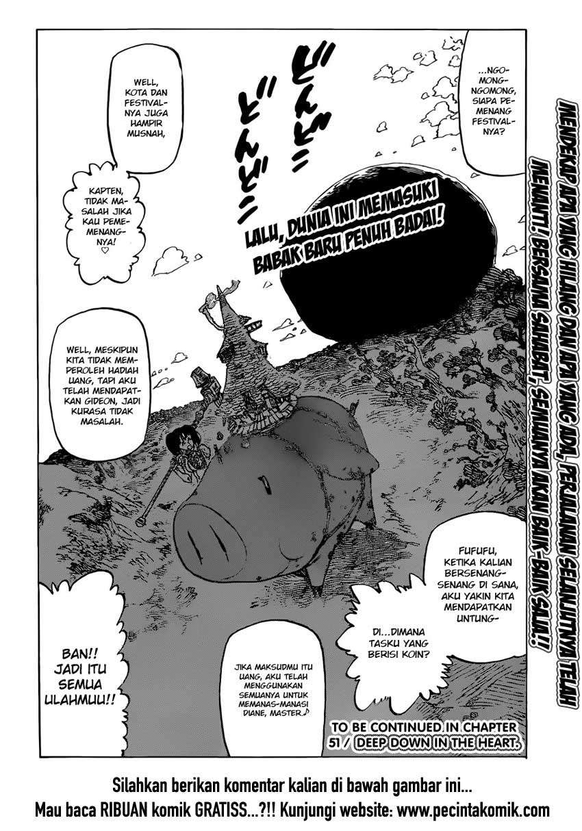 Nanatsu no Taizai Chapter 50 Gambar 21