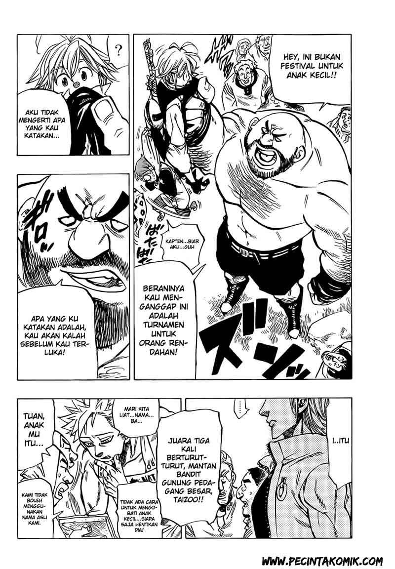 Nanatsu no Taizai Chapter 30 Gambar 17