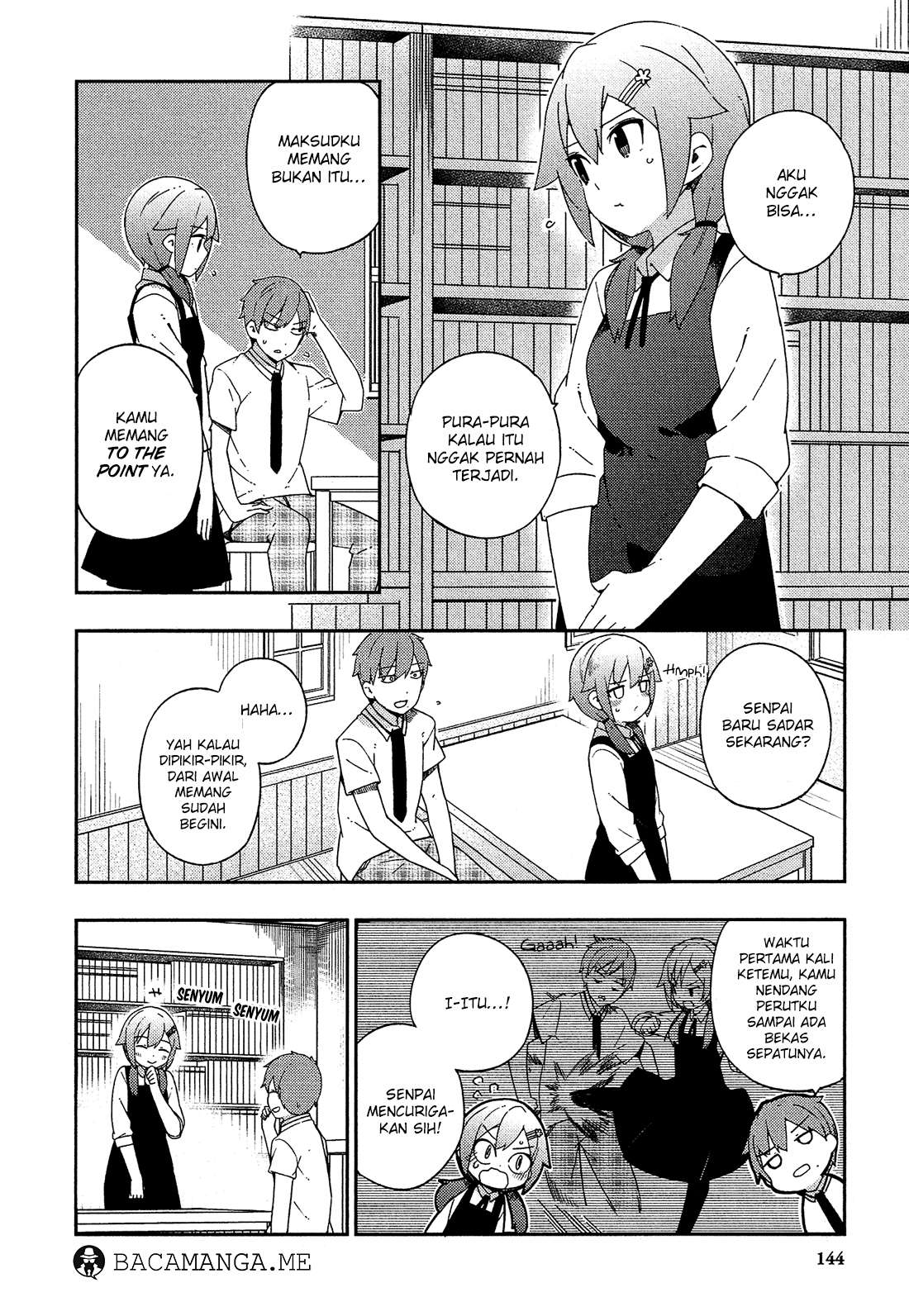 Ookami Shounen wa Kyou mo Uso wo Kasaneru Chapter 24 Gambar 14