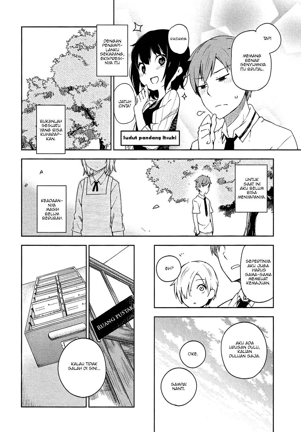 Ookami Shounen wa Kyou mo Uso wo Kasaneru Chapter 3 Gambar 9