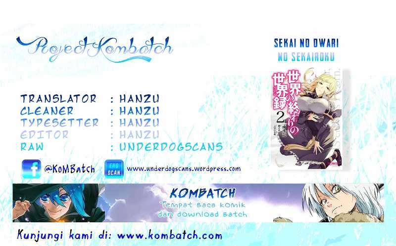 Baca Komik Sekai no Owari no Sekairoku Chapter 15 Gambar 1