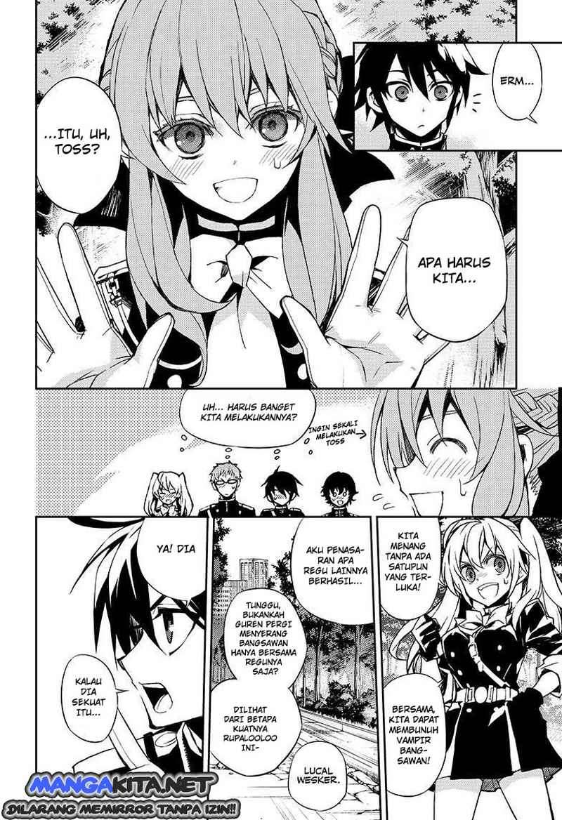 Owari no Seraph Chapter 28 Gambar 29