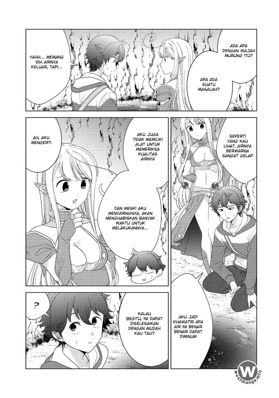 Seirei-tachi no Rakuen to Risou no Isekai Seikatsu Chapter 5 Gambar 4