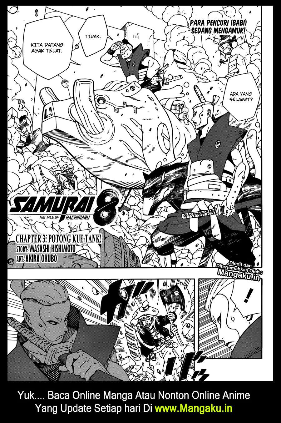 Baca Manga Samurai 8: Tales of Hachimaru Chapter 3 Gambar 2