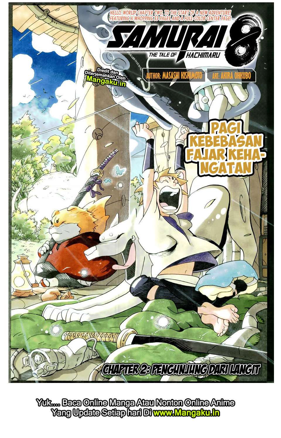 Baca Manga Samurai 8: Tales of Hachimaru Chapter 2 Gambar 2