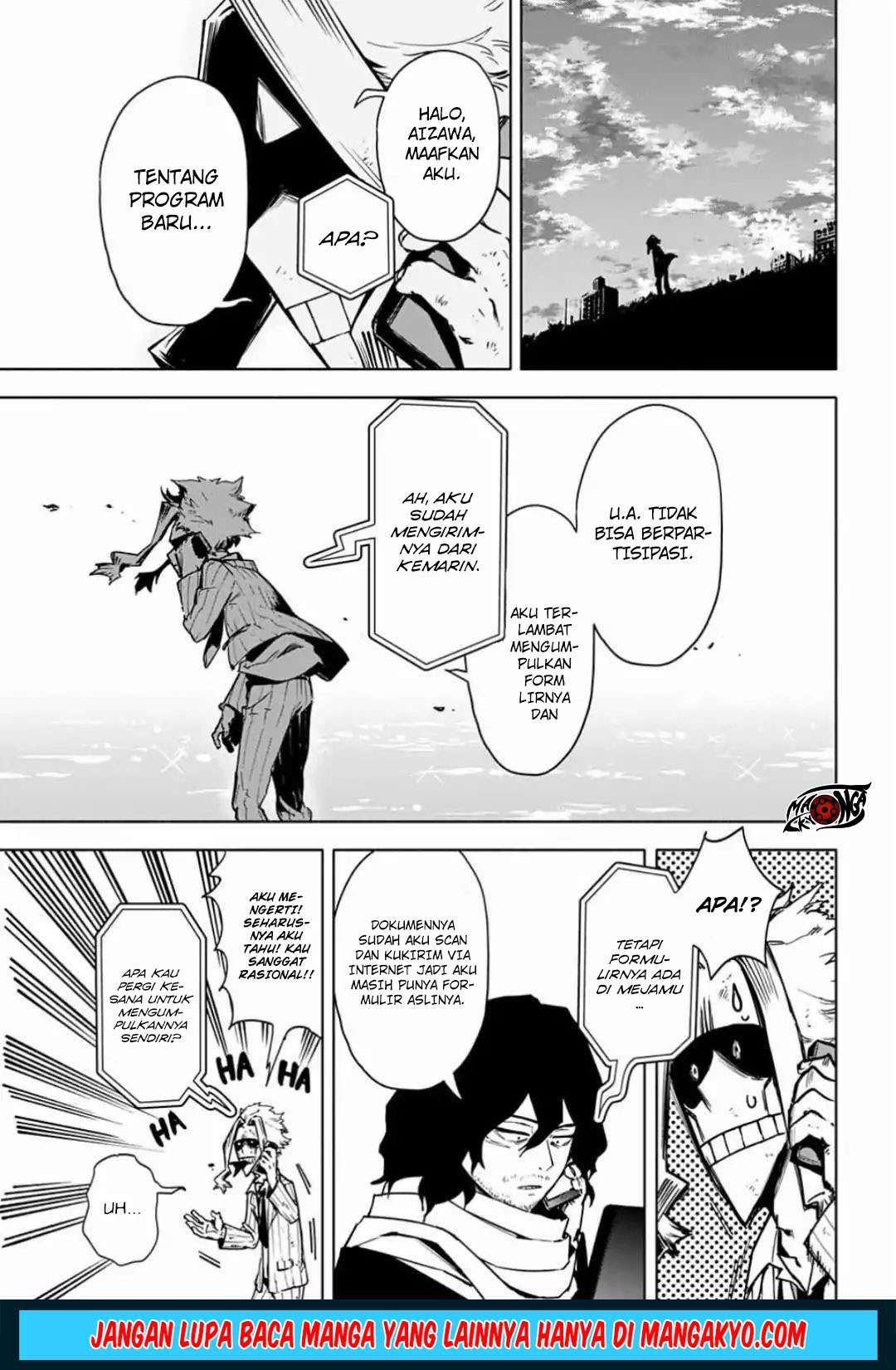 Boku no Hero Academia Team Up Mission Chapter 1 Gambar 12