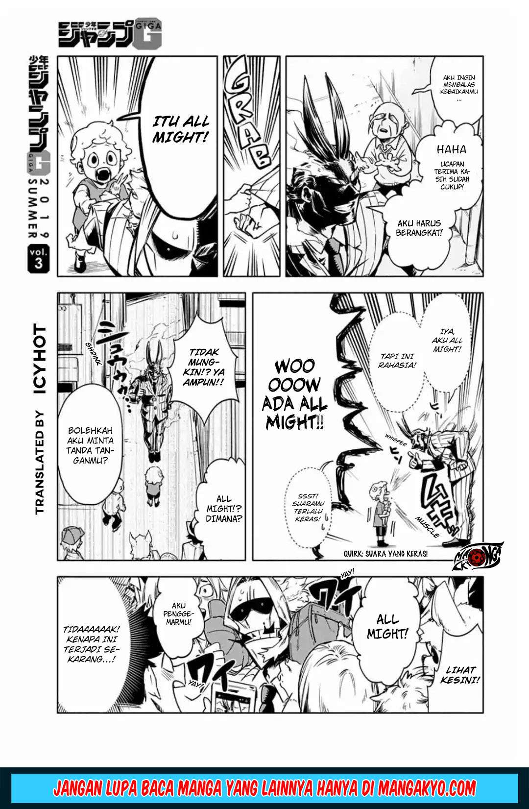 Boku no Hero Academia Chapter 1 Gambar 8