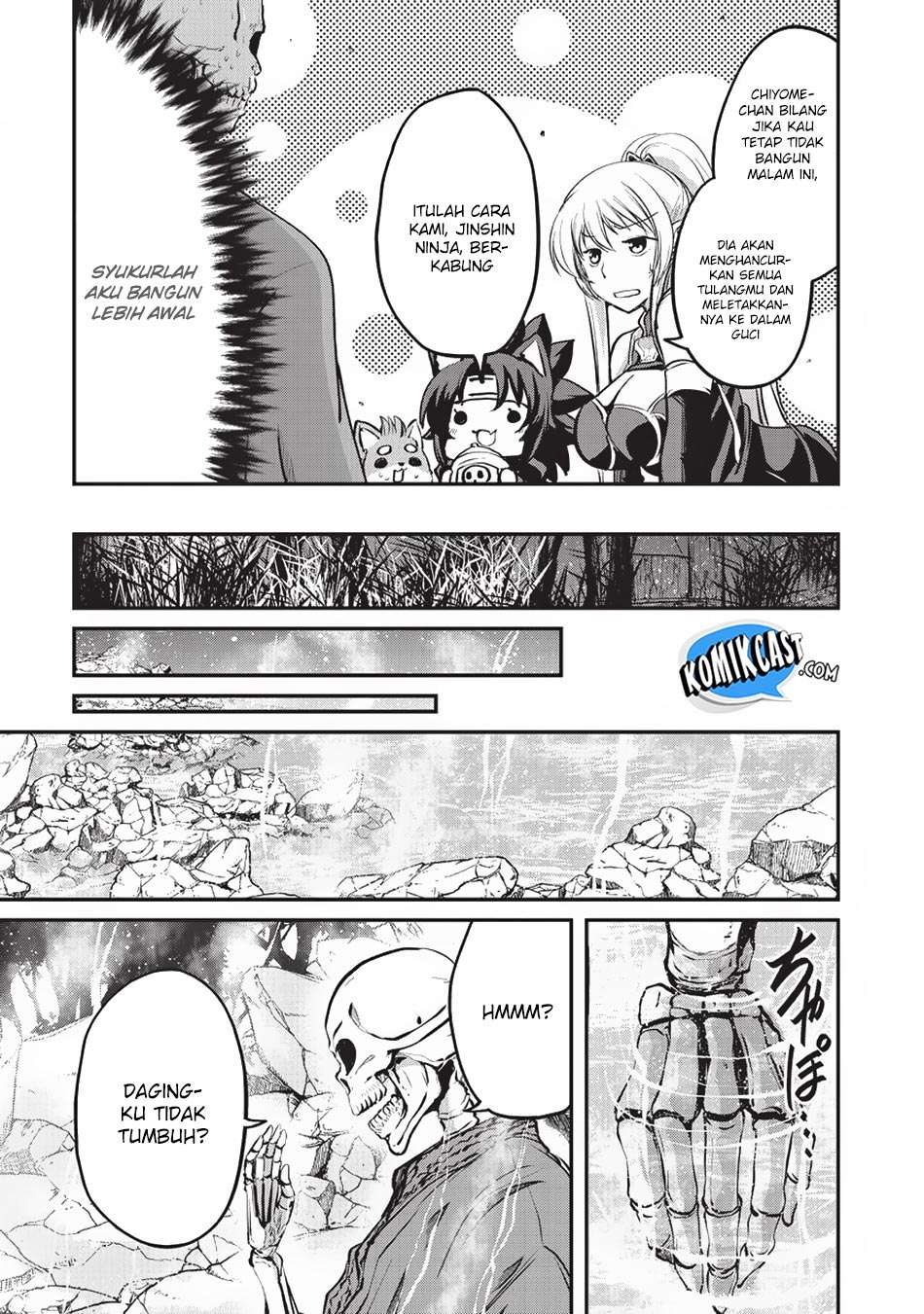 Gaikotsu Kishi-sama, Tadaima Isekai e Odekake-chuu Chapter 24 Gambar 20