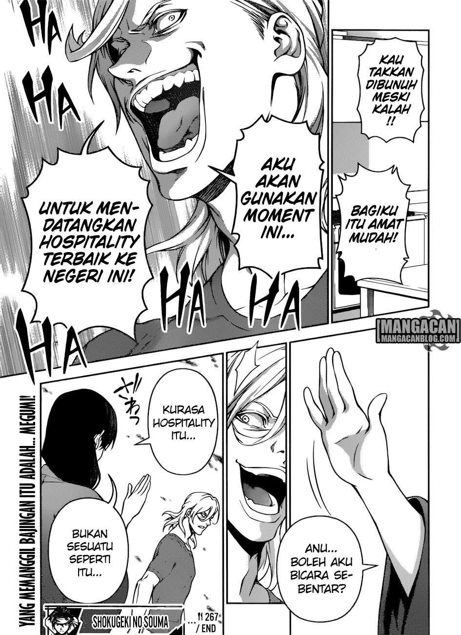 Shokugeki no Souma Chapter 267 Gambar 20