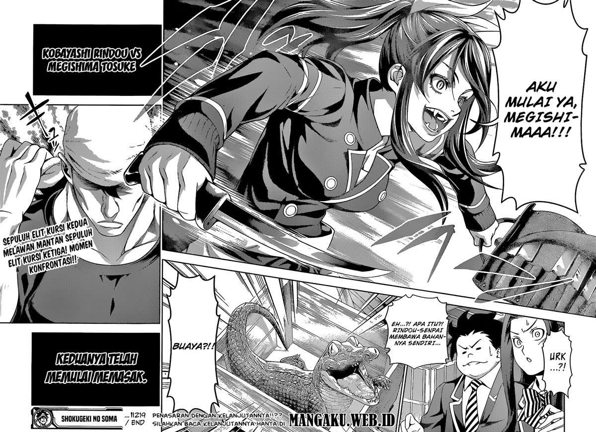 Shokugeki no Souma Chapter 219 Gambar 18