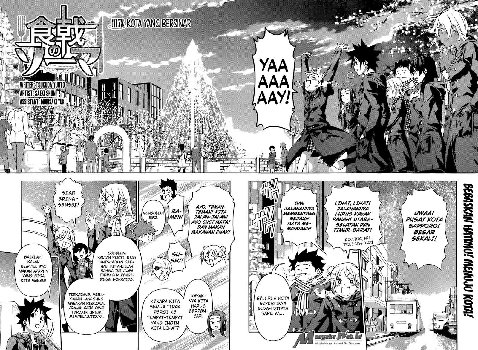 Shokugeki no Souma Chapter 178 Gambar 3