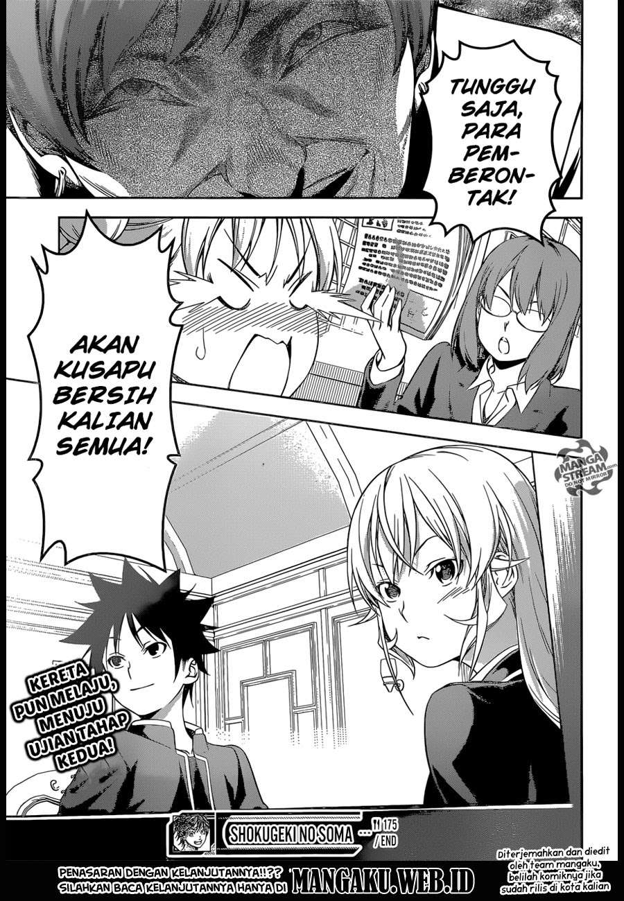 Shokugeki no Souma Chapter 175 Gambar 20