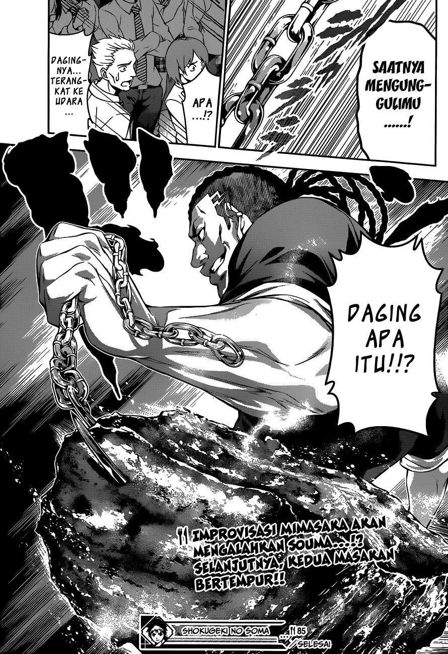 Shokugeki no Souma Chapter 85 Gambar 19