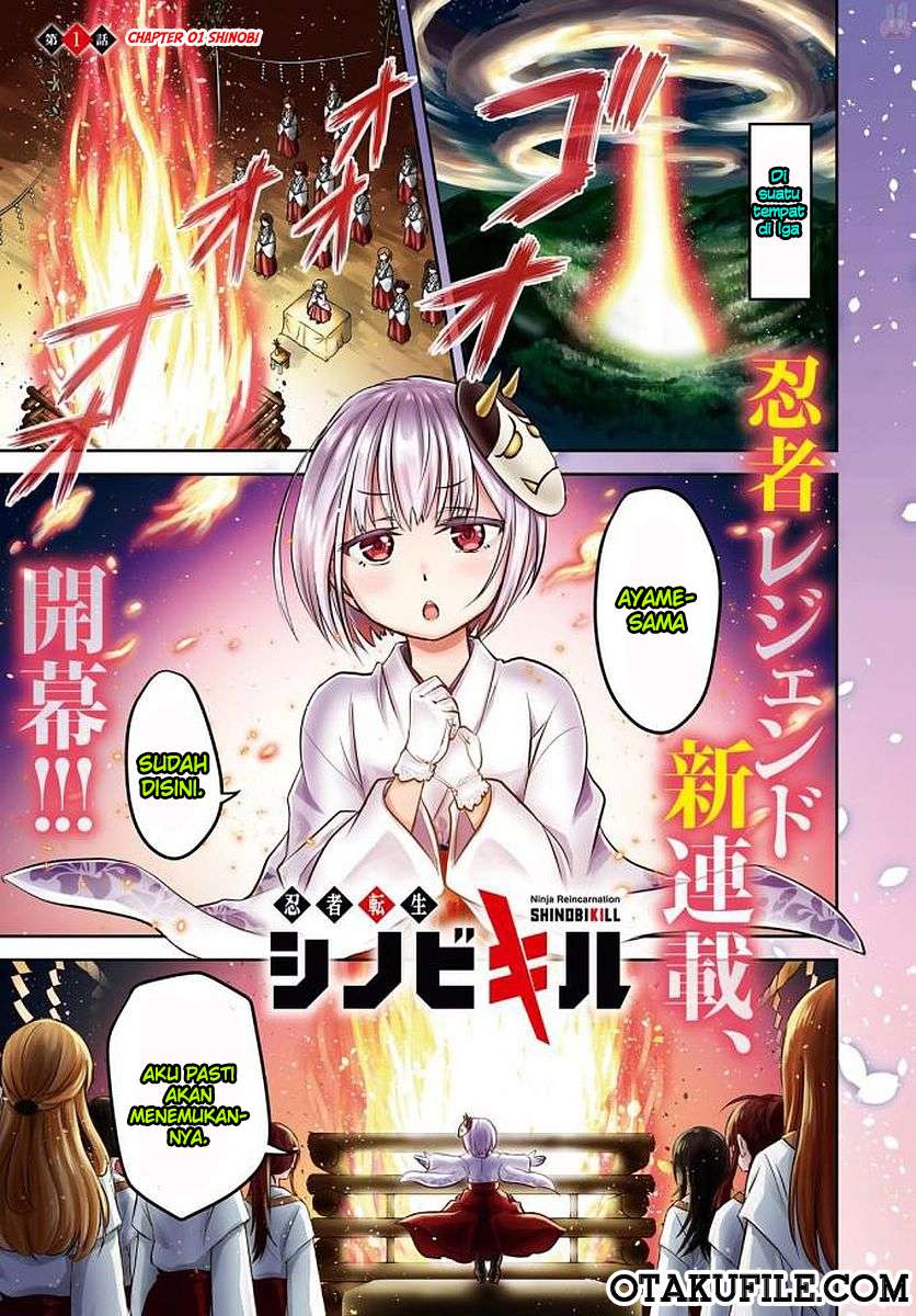 Baca Komik Shinobi Tensei Chapter 1 Gambar 1