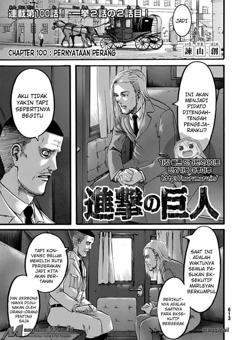Shingeki no Kyojin Chapter 100 Gambar 3