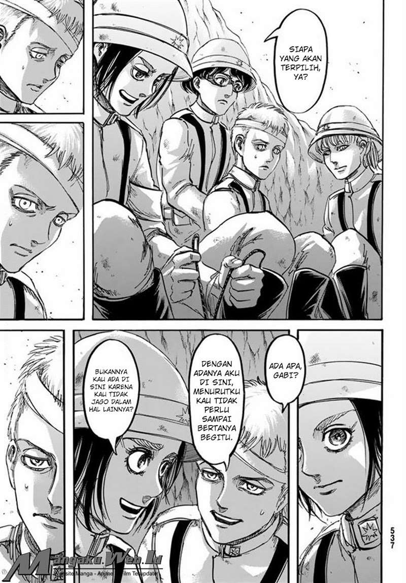 Shingeki no Kyojin Chapter 91 Gambar 18